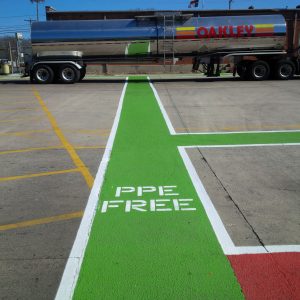 Color-Safe Industrial plant pavement marking 6